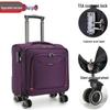 18" Carry-On Suitcase with Universal Wheels, Business Password Case, Lightweight 16", 14", 20" Travel Suitcase, Compatible with Spring Airlines