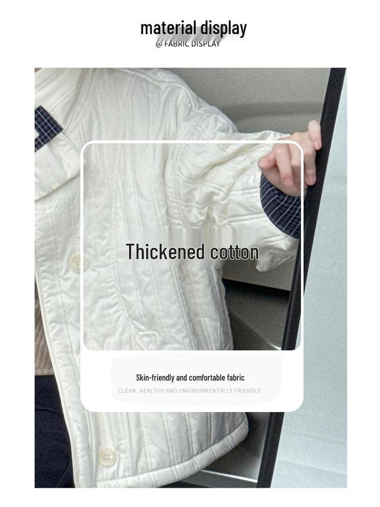 2025 Kinder Stilvolle Warme Baumwolljacke für Mädchen - Herbst-/Winterbekleidung