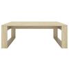  Coffee Table, Sonoma Oak, 100x100x35 Cm