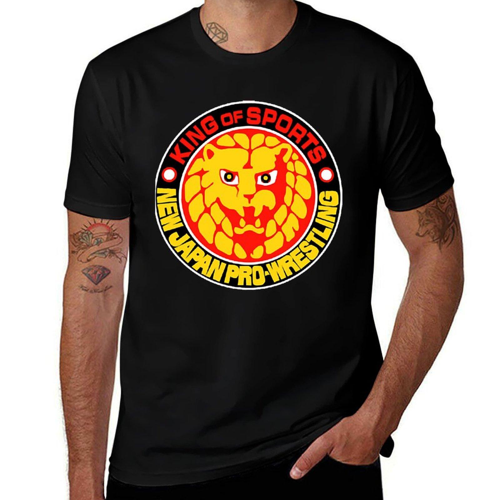 

Pro Wrestling T Shirt Tops for Men T Shirt Cotton Tees - Men s Summer Cotton Graphic Tee S