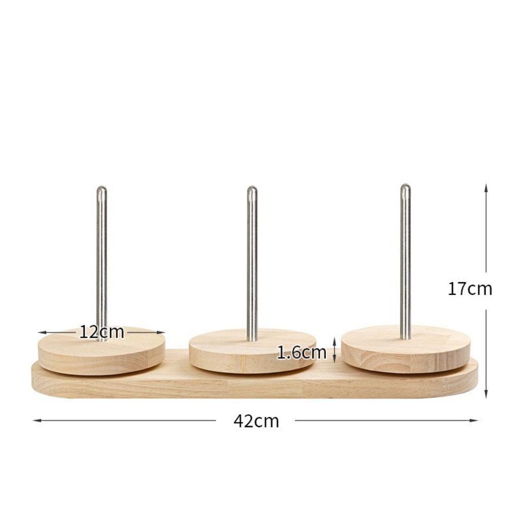 Wooden Yarn Rotating Tool Portable Thread Holder Auxiliary Tool Yarn Ball Holder  Crochet Work