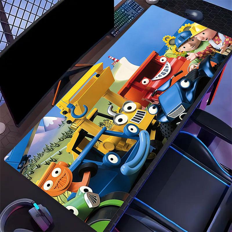 Bob Mouse Pad, Large Gaming Desk Mat, Non-slip XXL Mousepad for Laptop & Tablet, Mini PC Playmat with Stitched Edges