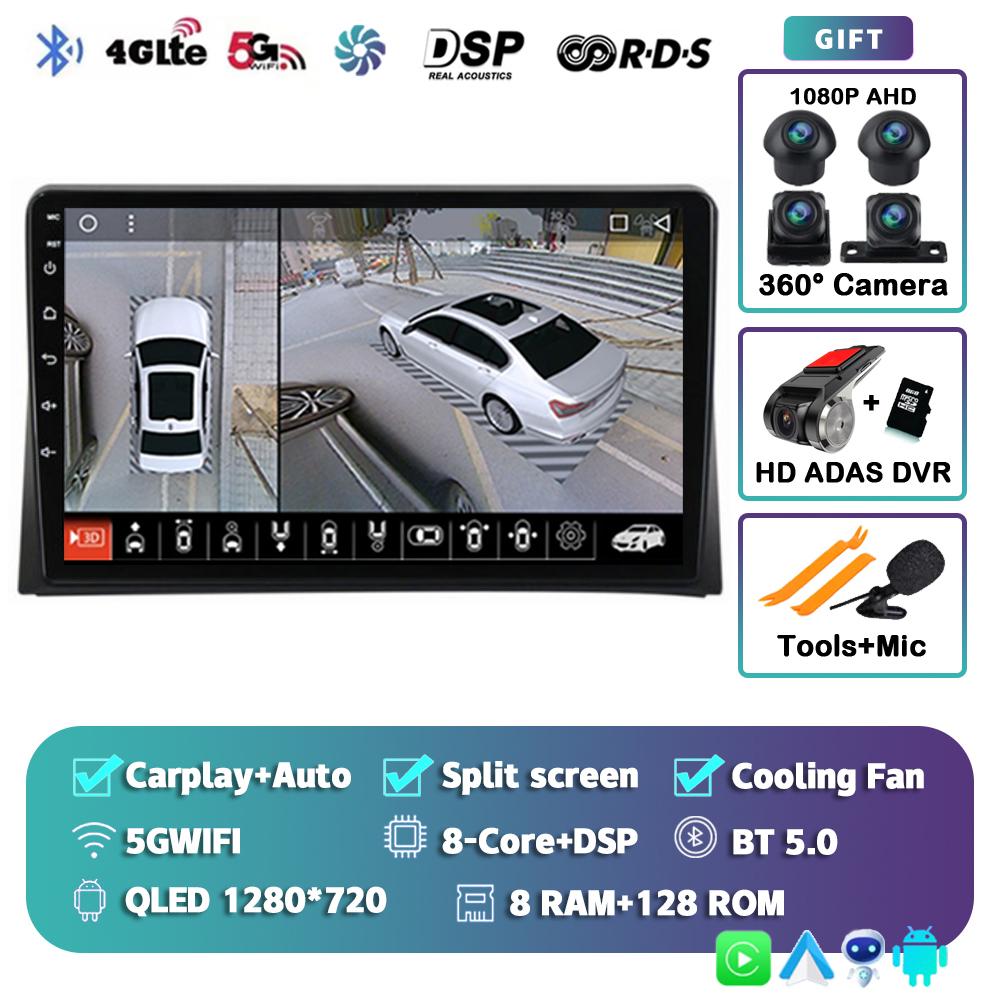 Android 14 Carplay Auto Car Radio For Volkswagen Multivan T5 2003 - 2015 Multimedia Video Player GPS Navigation Stereo Head Unit