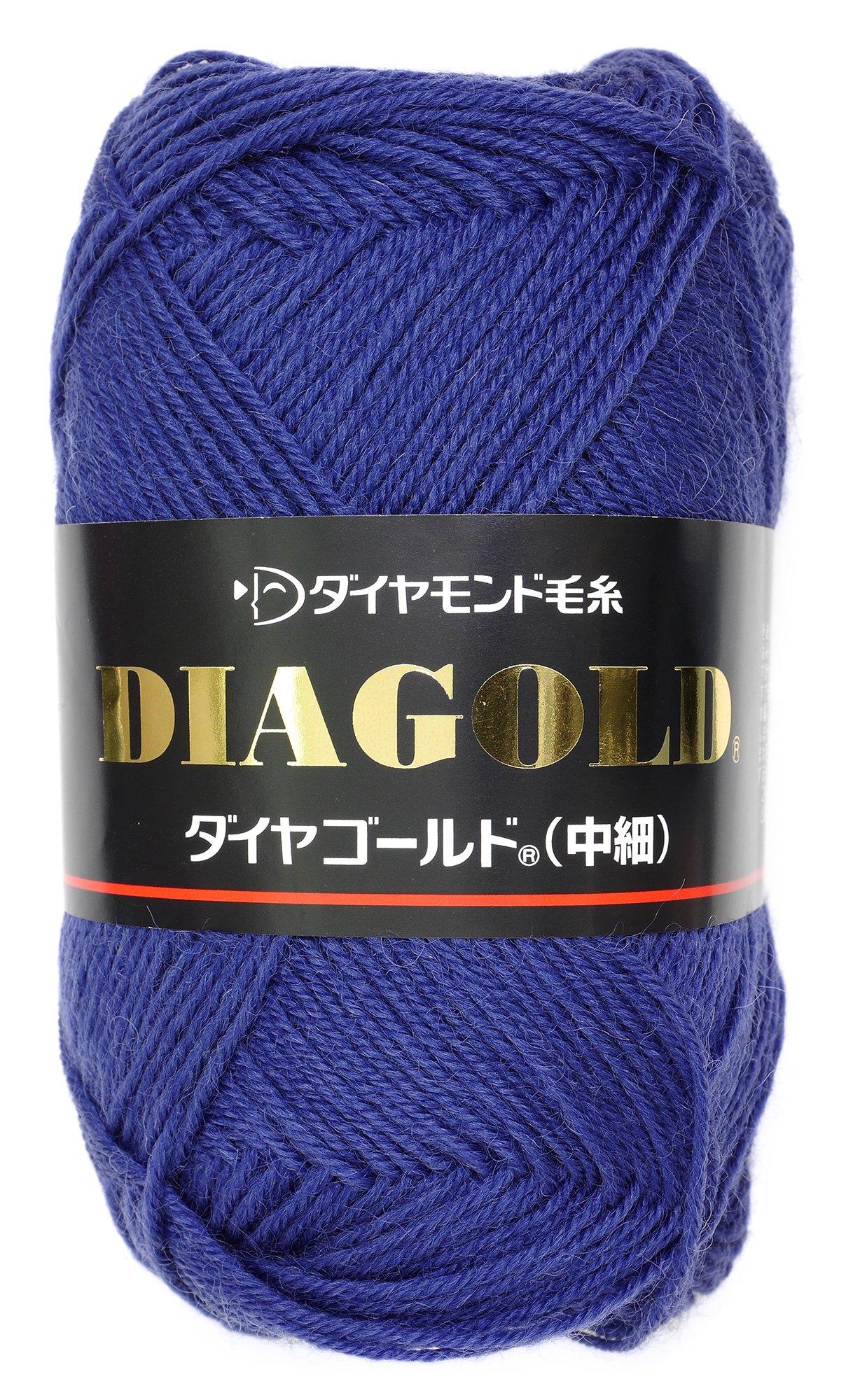 

Пряжа Diamond Yarn Diamond Gold Yarn Средней толщины Синяя 50г 200м набор из 10 мотков цв.374 Прибл. синий