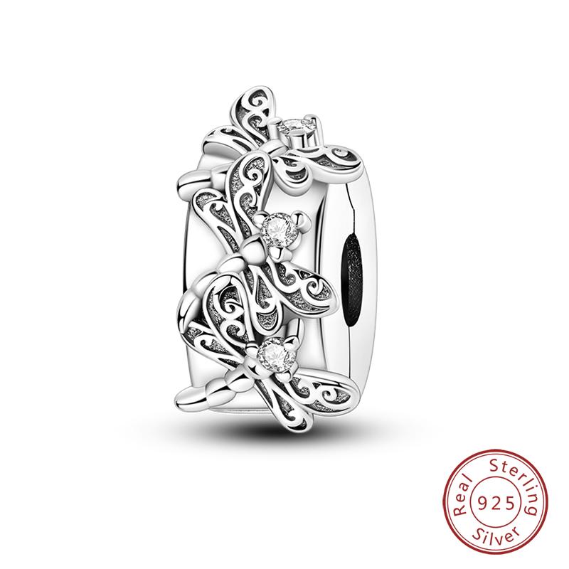 

100% Медь Изысканные Шармы Кубический Циркон Бабочка Пчела Божья Коровка Бусина Подходит для Оригинального Браслета Qikaola Изысканные DIY Ювелирные Изделия