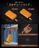 Modiko Key Smart Key Made in Genuine YKK Compact Car Key Gift Men's Case, Compatible, Japan, Leather, Zipper, Case, Carabiner, (Yellow)
