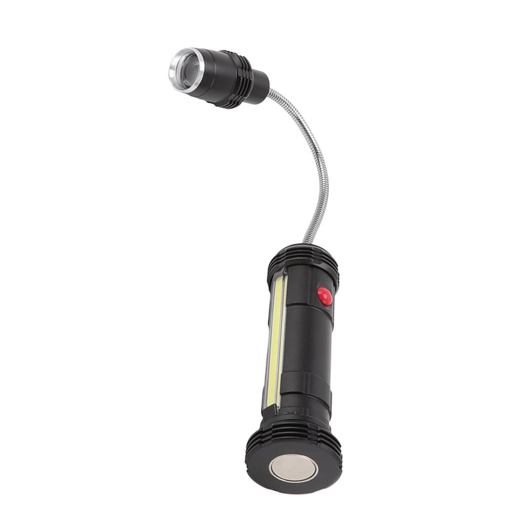 Magnetic Barbecue Grill Lights with Side Lamp Zoomable Water and Heat Resistant LED Work Lamps with Flexible Gooseneck