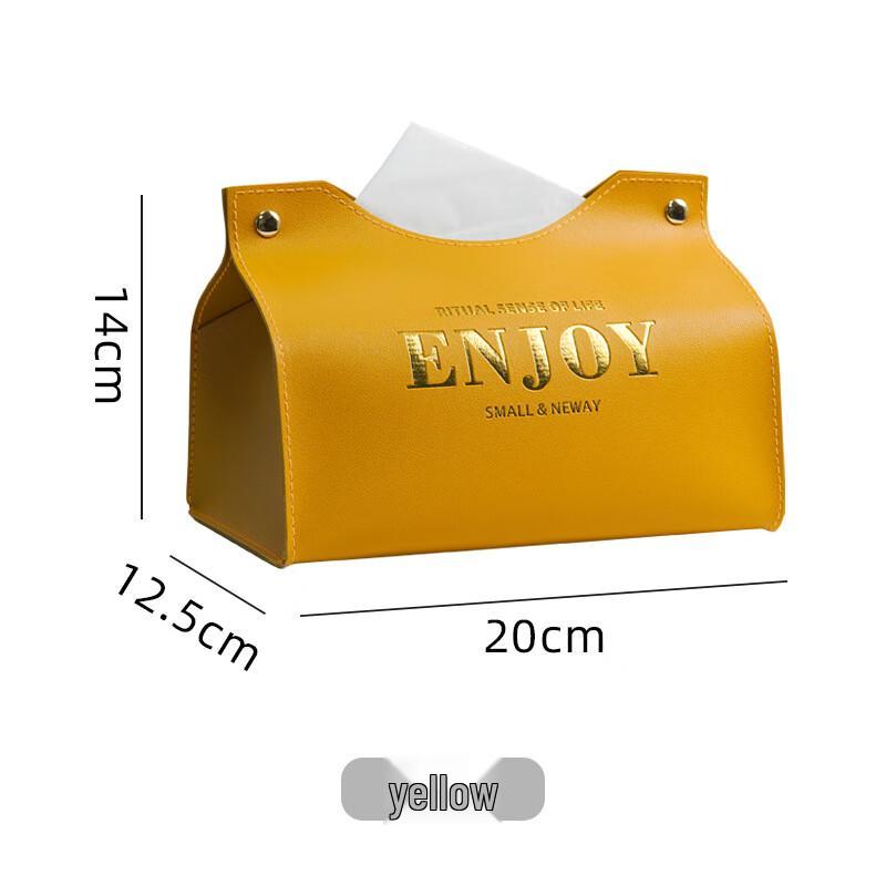 Light Luxury Marble Tissue Box