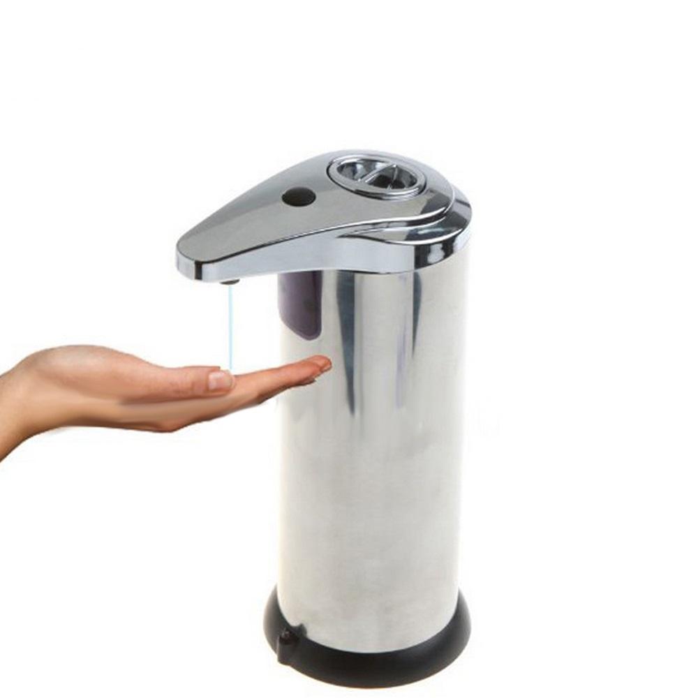 Stainless Steel Hands Free Automatic IR Sensor Touchless Soap Liquid Dispenser
