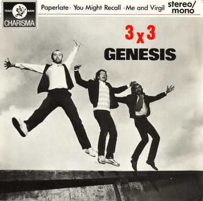 7inch Record GENESIS  3 X 3 GEN1 Charisma 1982 UK Rock Used