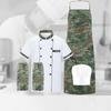 Set di uniforme da chef mimetica Churong