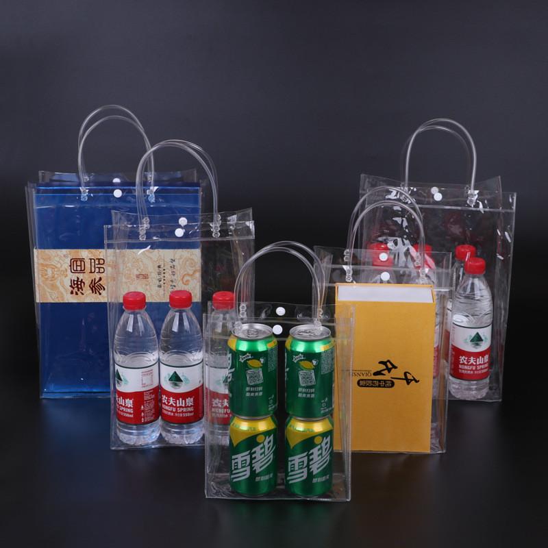 Transparent Pvc Gift Bag For Retail Packaging And Small Gifts