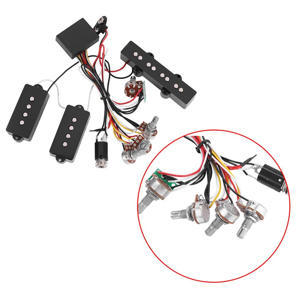 Bass Preamp Circuit Bass Preamp Pickup Electric Bass Pickup Electric Bass Preamp Wiring Circuit Pickup Replacement Accessory