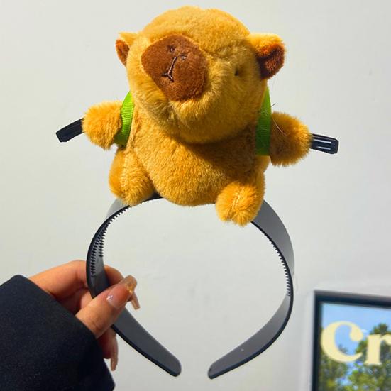 

Yousheng Capybara Decor повязка на голову забавный декор в виде животных эластичный обруч для волос вечеринки косплей головной убор аксессуары для волос