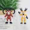 12 Stück/Set 99 Nächte im Wald Hirsch Spielzeug Film Kuscheltiere Hirsch Spielzeug Fans Geburtstagsgeschenke Spielzeug für Kinder Halloween Geschenk