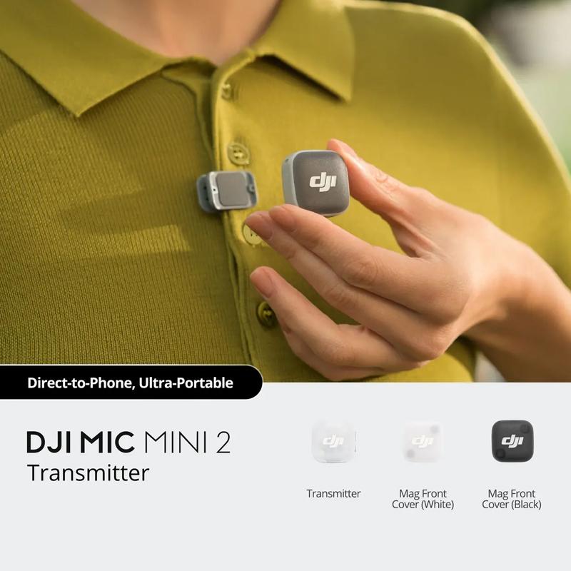 DJI Mic Mini 2 Transmitter High-Quality Audio Original Brand in Stock