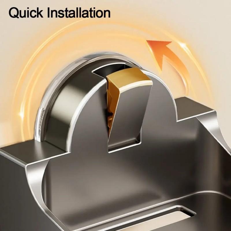 Camera Wall-Mounted Punch-Free Stand Strong Load-bearing Security Surveillance Simple Installation Storage Rack Bracket