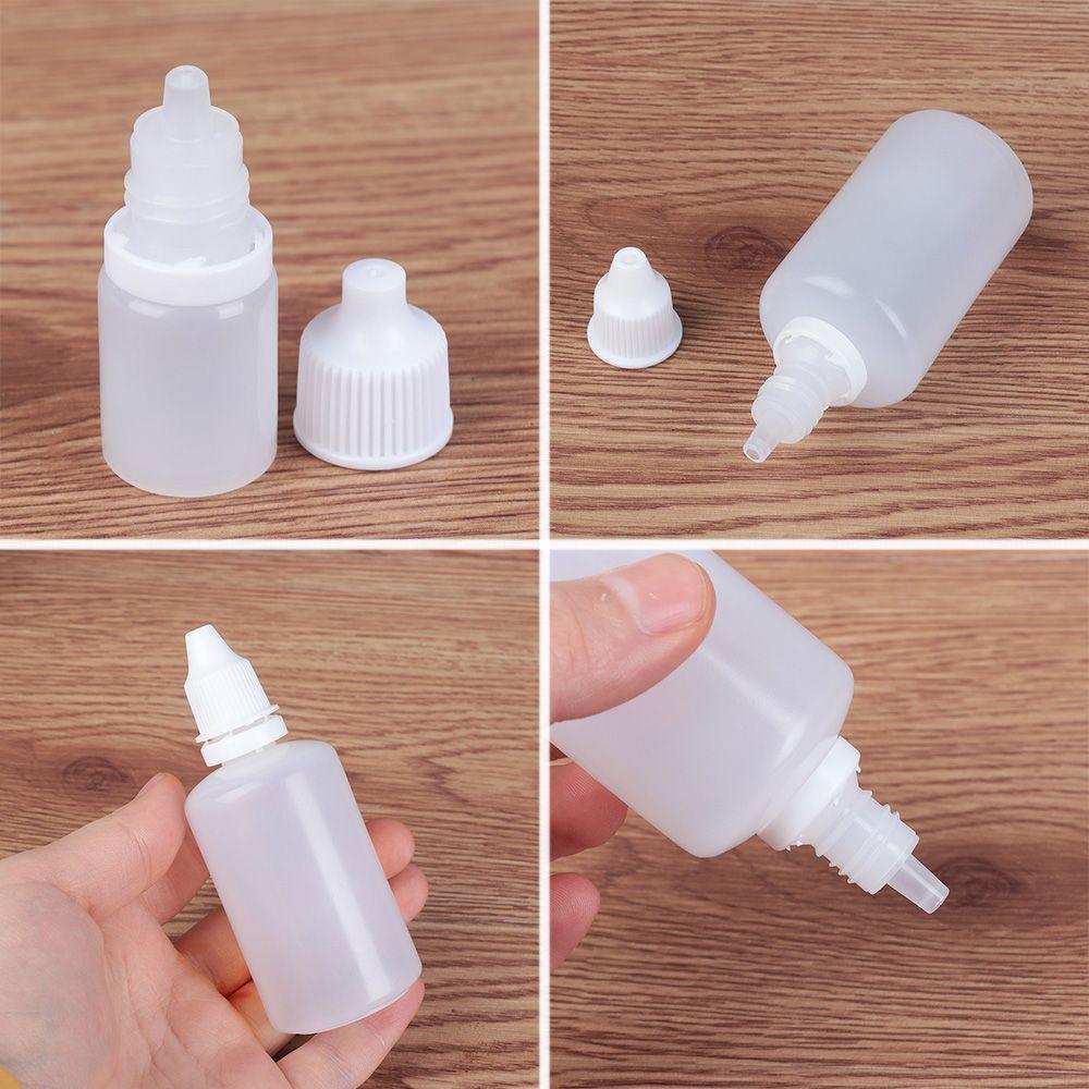 Reuse Craft Tool Eye Dropper Scrapbooking Liquid Sample Empty Plastic Glue Applicator Squeeze Bottle Paper Quilling