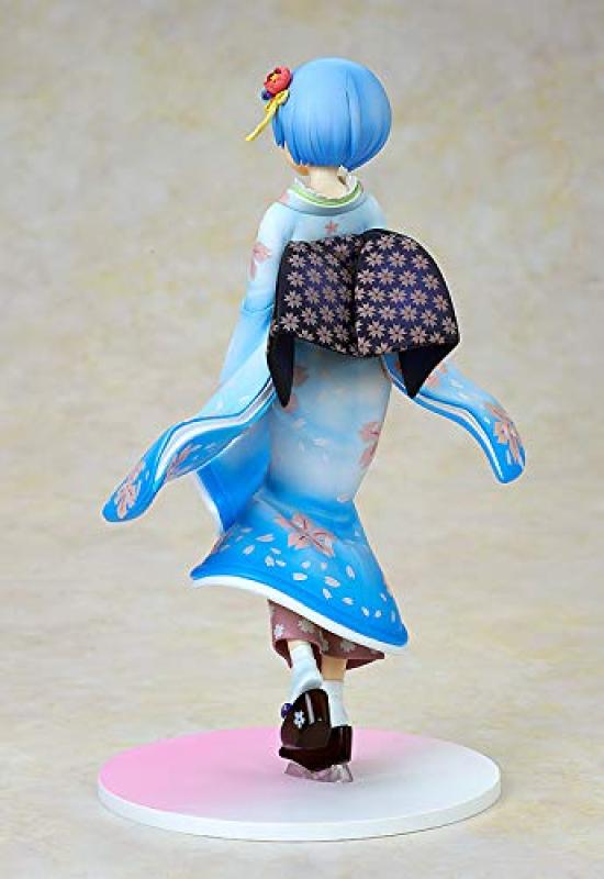 KADOKAWA KDcolle Re:ZERO -Starting Life In Another World- Rem Ukiyo-e Sakura Ver. 18 Scale ABS&PVC Painted Finished Figure KK31773