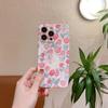 2023 New Tulips Flower Capa Rabbit Cute Cartoon Bunny Lovely Back Case For Iphone 13 12 11 Promax 14 Pro Max Phone Shell
