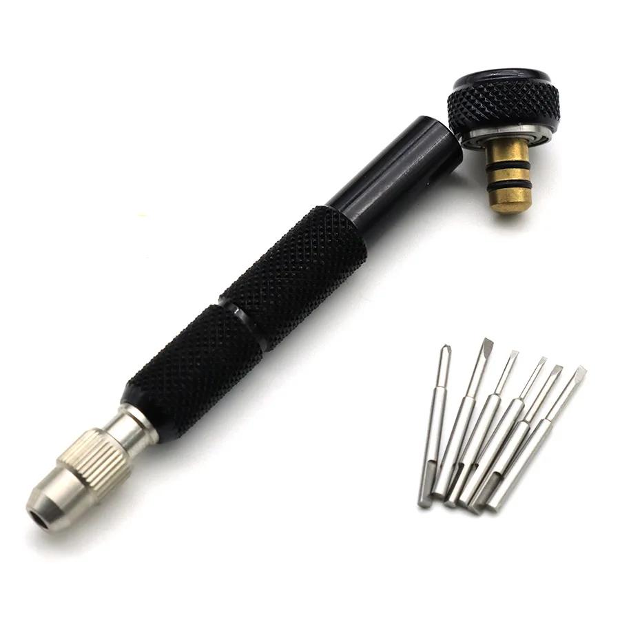 5pcs/set 0.8-1.6mm Steel Screwdriver for Watch Repairing Portable Watch Tools Band Removal with Mini Link Pins Watchmaker Tools
