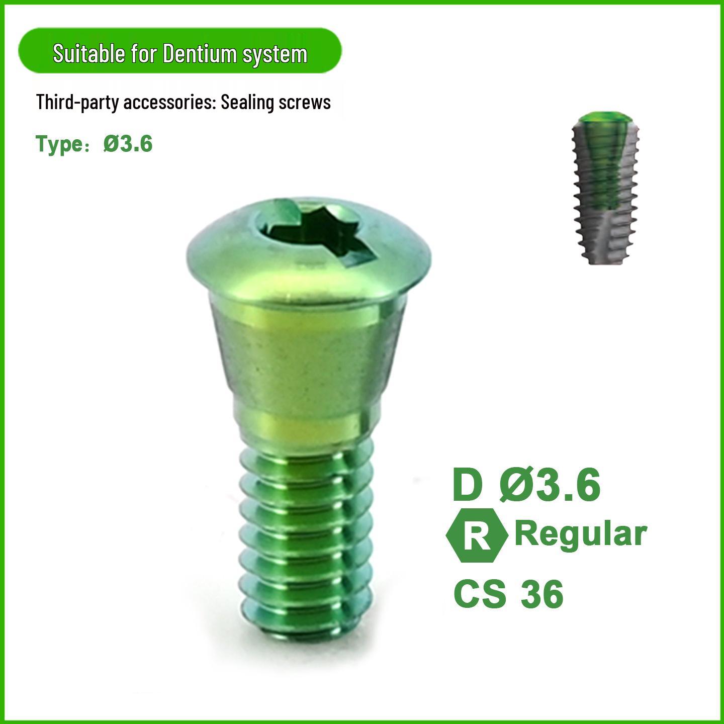 

Dentium Titanium Implant Abutment Screw & Impression Post