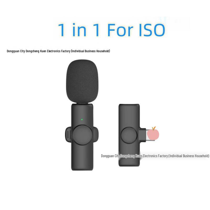 Wireless Lavalier Microphone K11: Portable Noise-Reducing Mic for Mobile & Live Streaming