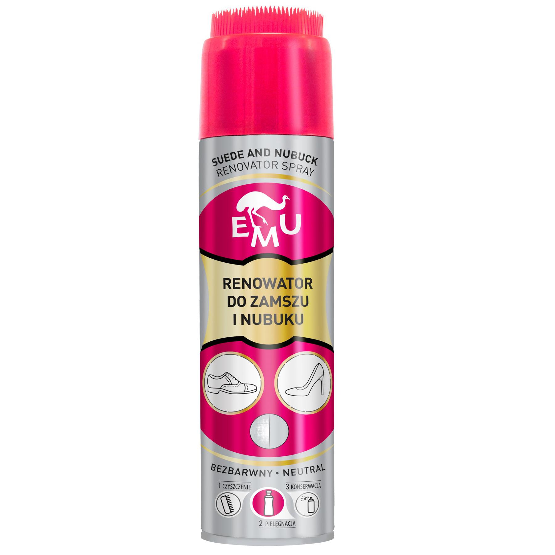 EMU Preparat do renowacji obuwia z zamszu i nubuku Bezbarwny 250ML 250ML red