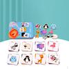 Flash Cards Kindergarten Montessori Educational Toys for Toddlers Kids Children 3-5 Years