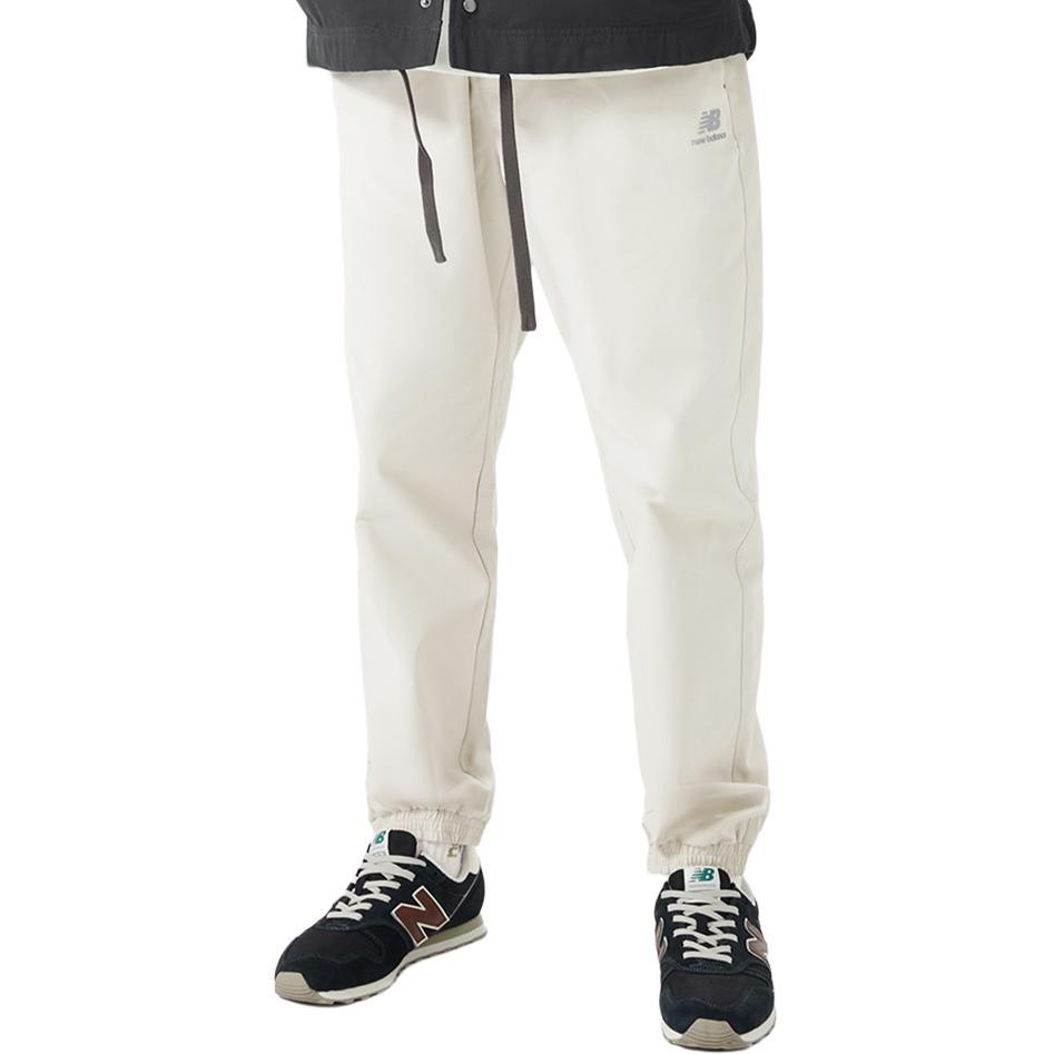 New Balance Logo Sweatpants Asia Sizing 'White' Unisex 5TC39673-LBE
