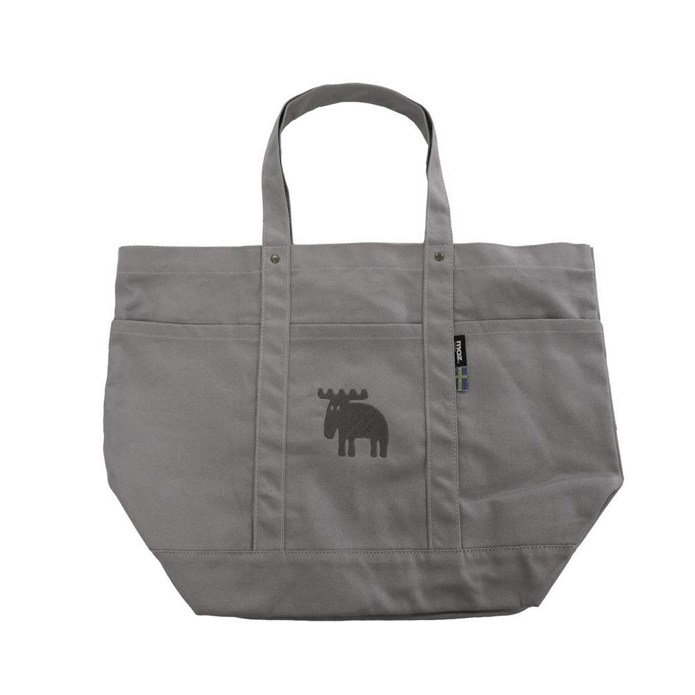 

moz Canvas Tote Bag, LL, Gray, GY
