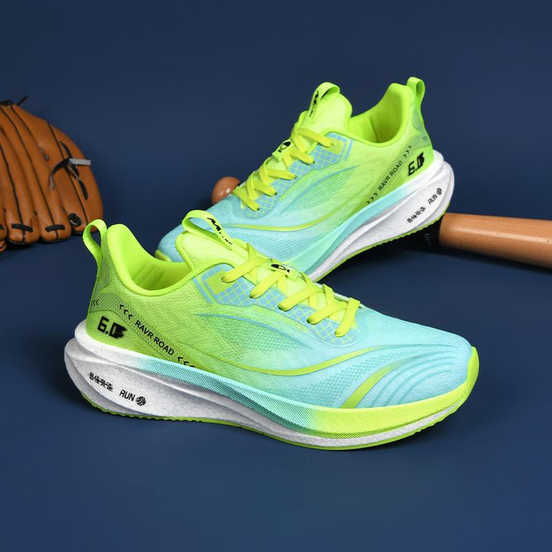 2025 Men's Shoes Summer New Mesh Running Shoes Sports Shoes Breathable Shock-absorbing Soft-soled Student Shoes Lightweight Running Shoes Men