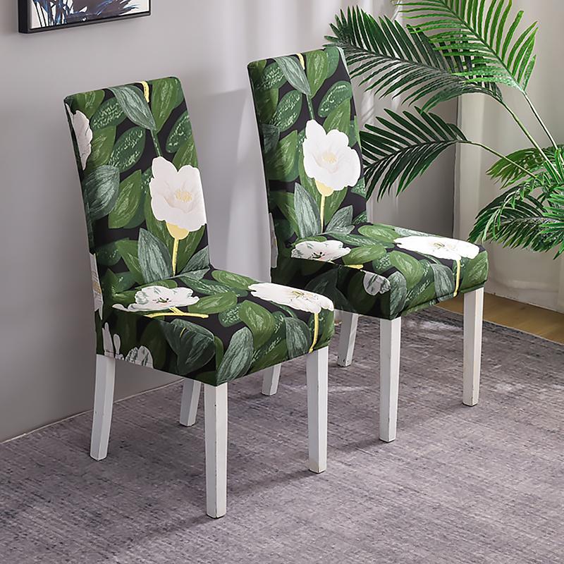 Chair Covers Set Of 1/2/4/6 Pcs, Parson Chair Slipcovers For Dining Room, Removable Kitchen Chair Cover For El And Ceremony