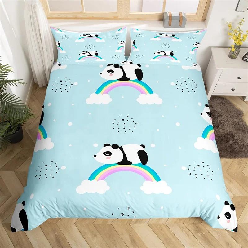 Cartoon Animal Duvet Cover Set Cute Pet Dog Twin Full Queen King Bedding Set Lovely Animal Print Comforter Cover With Pillowcase