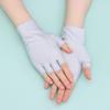 Mani/Donne Guanti Estivi Traspiranti a Mano Corta Mezza Dita Sport/Guida/Ciclismo Protezione Solare