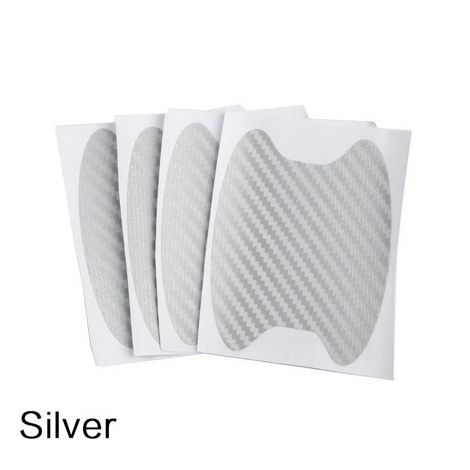 

Universal Carbon Fiber Car Door Handle Protector, Vinyl AntiScratch Protective Film for Car Handles