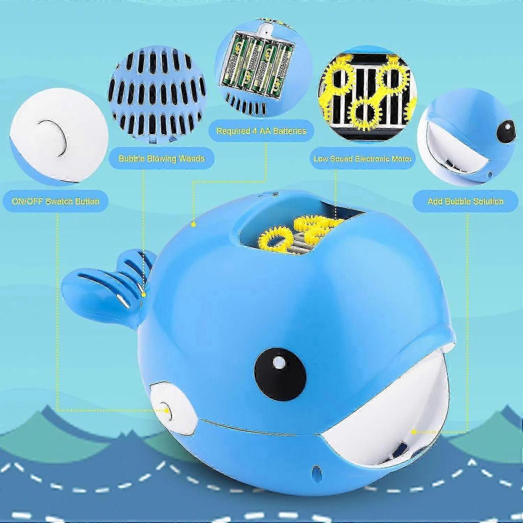 Bubble Machine,Automatic Bubble Maker Bubble Blower for KidsNo bubble water