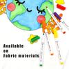 8-Piece Vibrant Waterproof Fabric & Textile Marker Set – Perfect for Customizing T-Shirts, Shoes, Clothes, Wood, Stone | DIY Art
