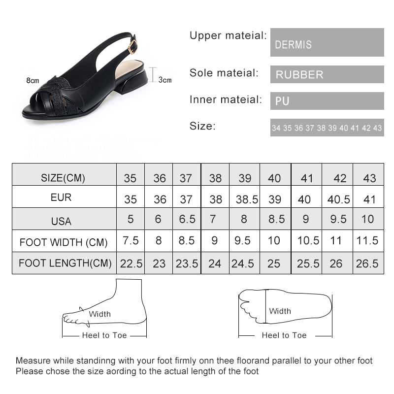 Fashion AIYUQI Sandals Women Summer 2024 New Genuine Leather Women's Sandals Large Size Fishmouth Fashion Dress Women Sandals
