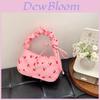 Nylon Purse For Women With Floral Pattern Small Crossbody Bag For Daily Use