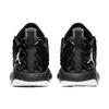 Jordan TEAM Cushioning Slip Resistant Abrasion Resistant Breathable Coverage Mid top Basketball Shoes Men's Black White 854551-001