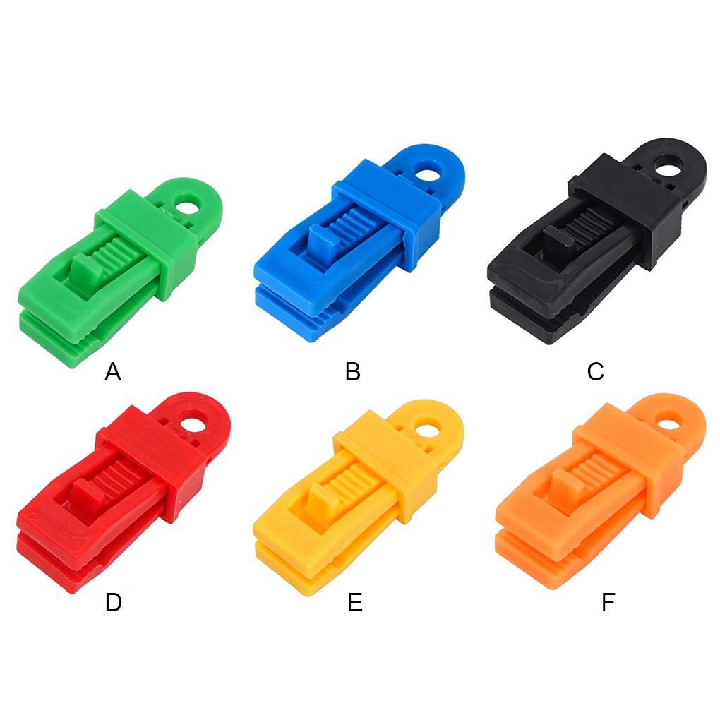 Tent Clip Detachable Replacement Heavy Duty Nonslip Camping Hiking Picnic Canopy Fixing Fastener Clamp Accessories