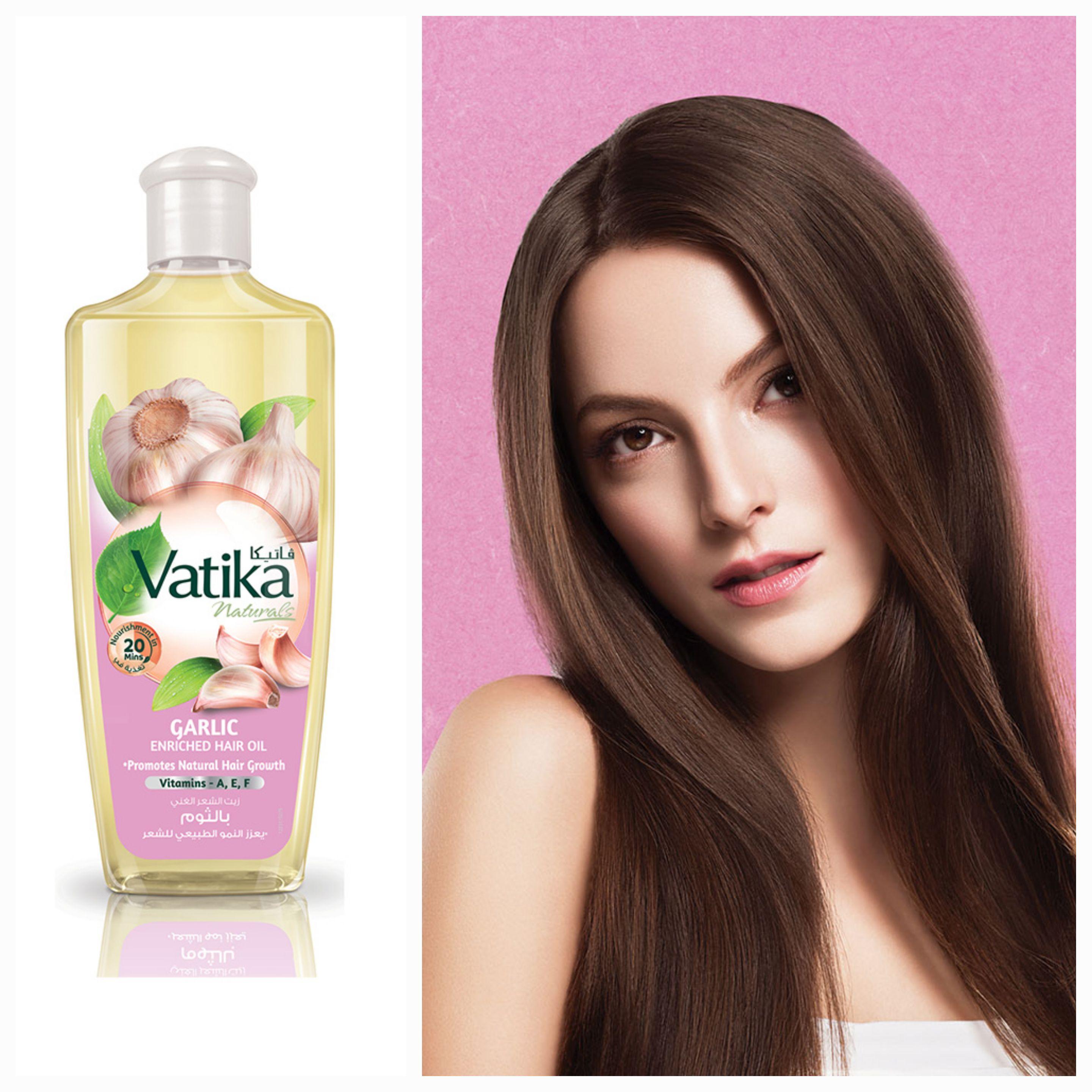 

Часникова олія для волосся з екстрактом часнику Vatika Naturals Dabur 200 ML