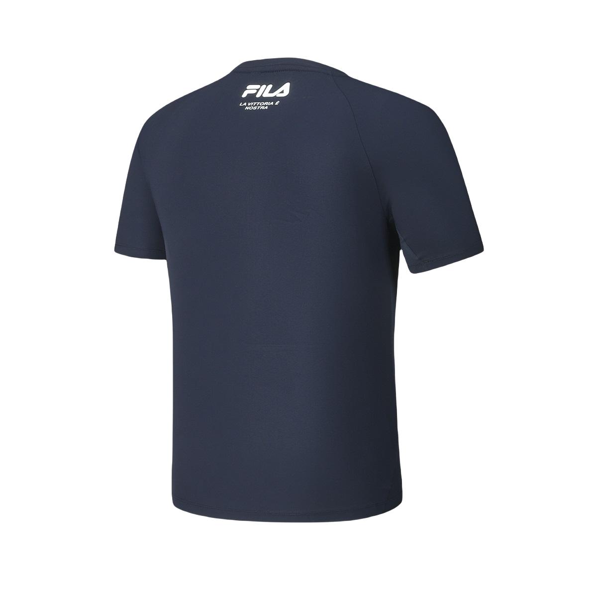 

Новые повседневные футболки FILA Athletics Мужские RD Королевский синий A11M421121FNV M