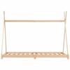 VidaXL Kid's Bed Frames Kid's Cabin Bed Children's Bed Frame House Children's Room Interior 80x160 Cm 283356