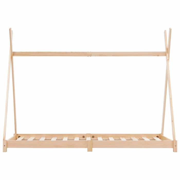 VidaXL Kid's Bed Frames Kid's Cabin Bed Children's Bed Frame House Children's Room Interior 80x160 Cm 283356