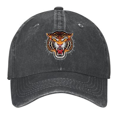 Tiger Head Tattoo Design Baseball Cap Golf Hat Genuine Wild Ball Hat Luxury Hat Funny Hats Baseball Men Womens