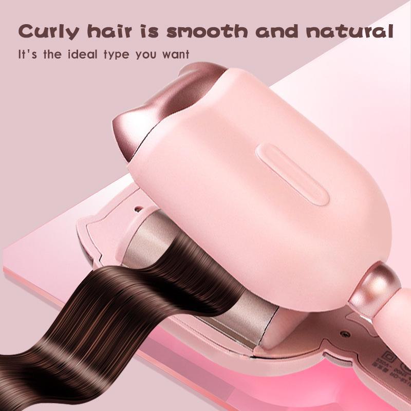 Popular Cat Claw Egg Curler: Water Ripple Lazy Girl Mini Curling Iron