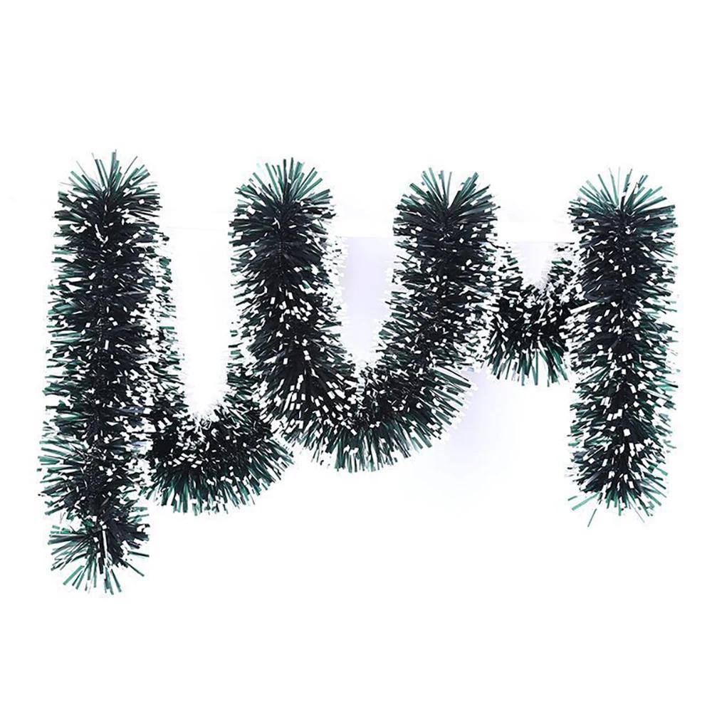 10M Christmas Garland with Gold Bow Decor