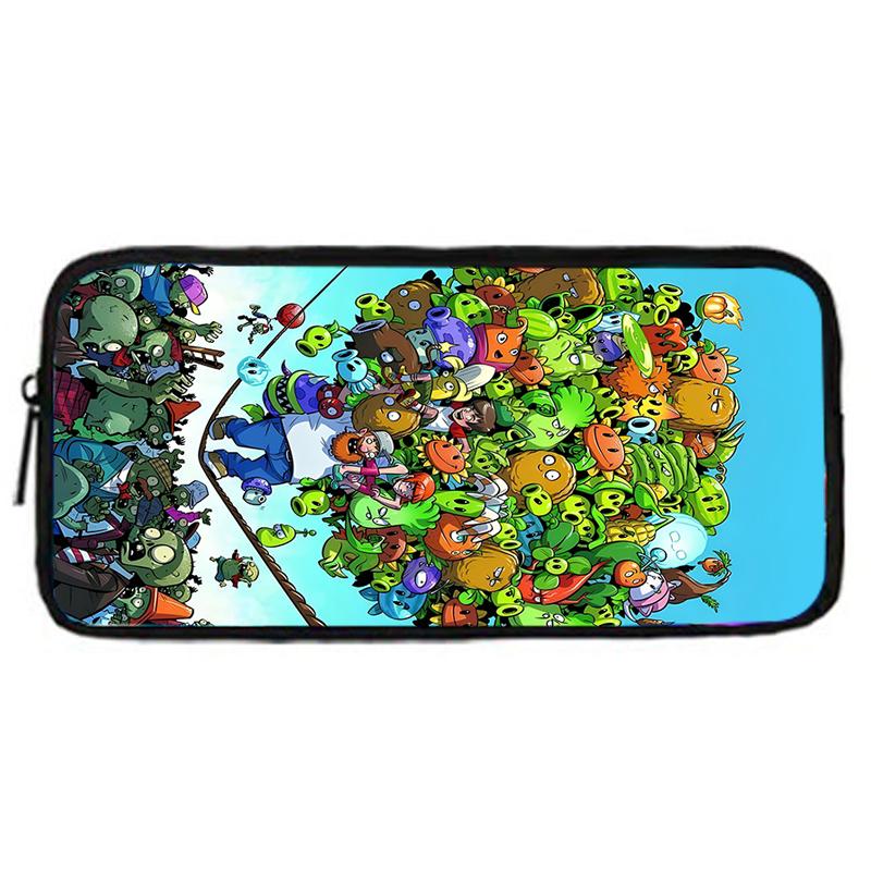 Child Hot Game For P-Plantss Vs Z-Zombiess School Backpack with Lunch Bags ,Pencil Bags ,School Bags for Boys Girls Best Gift